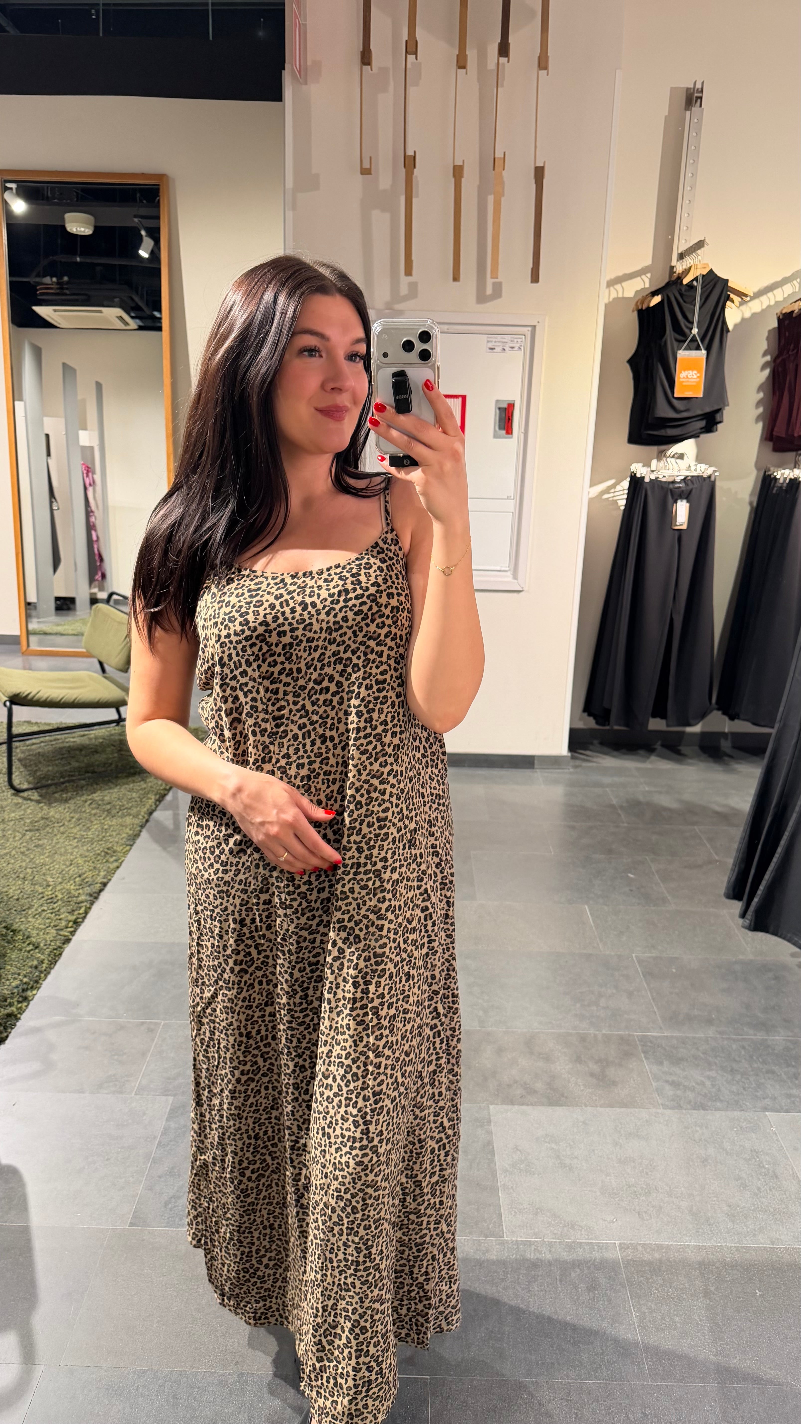 PCBARRI Long Dress - Cornstalk